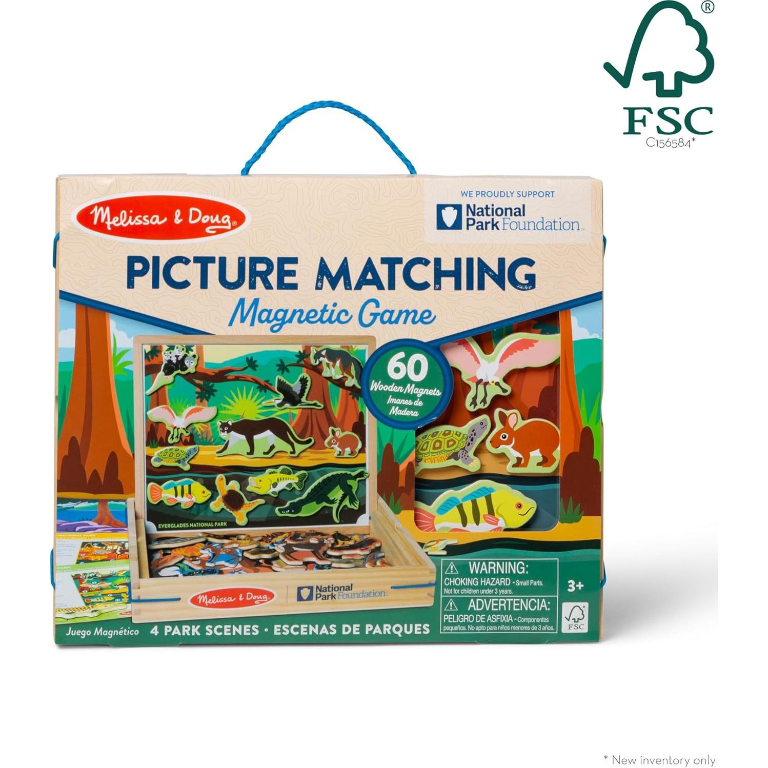 Juego Magnético de Emparejamiento Melissa & Doug - Parques Nacionales