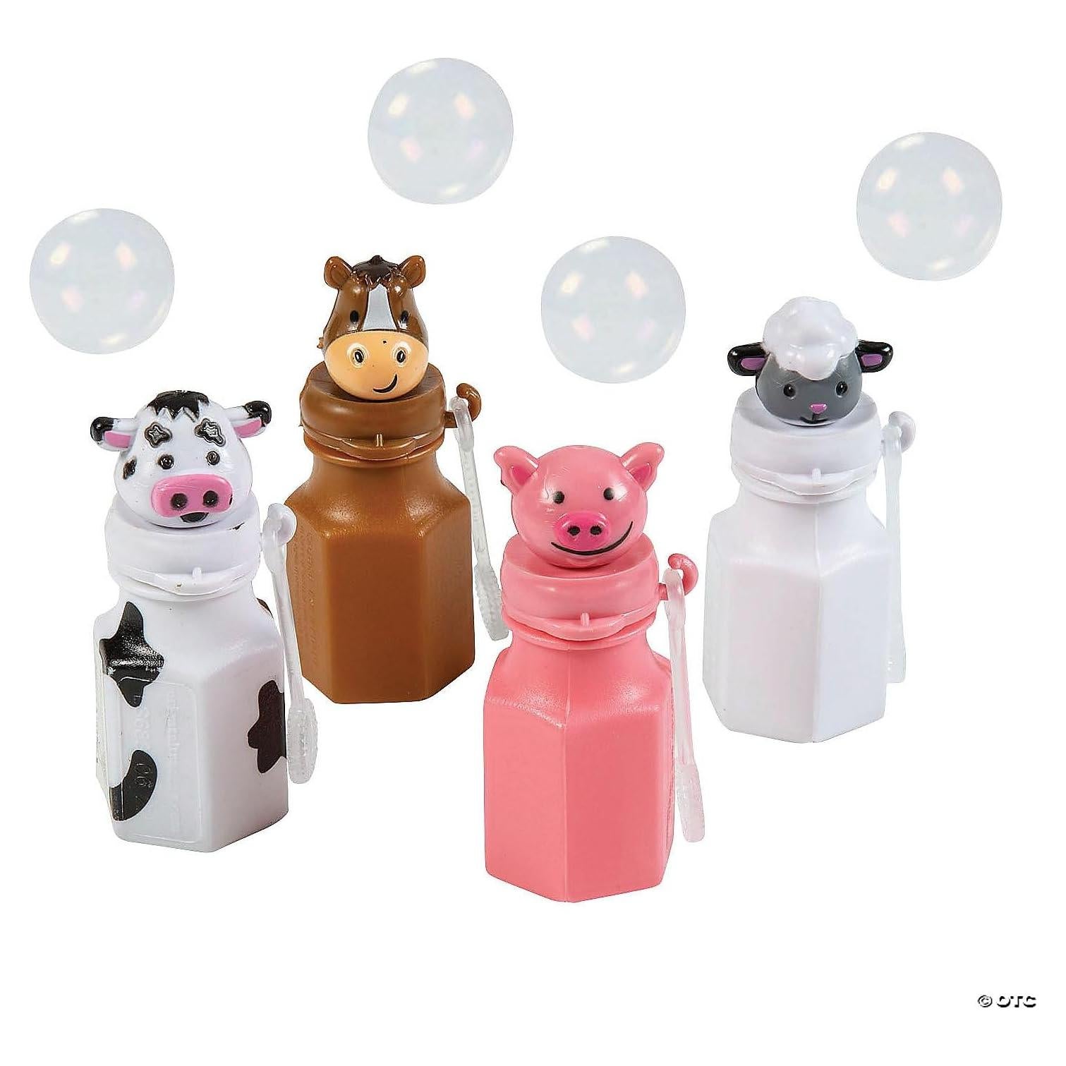 Botellas de Burbujas de Granja Fun Express - Juego de 12 Animales