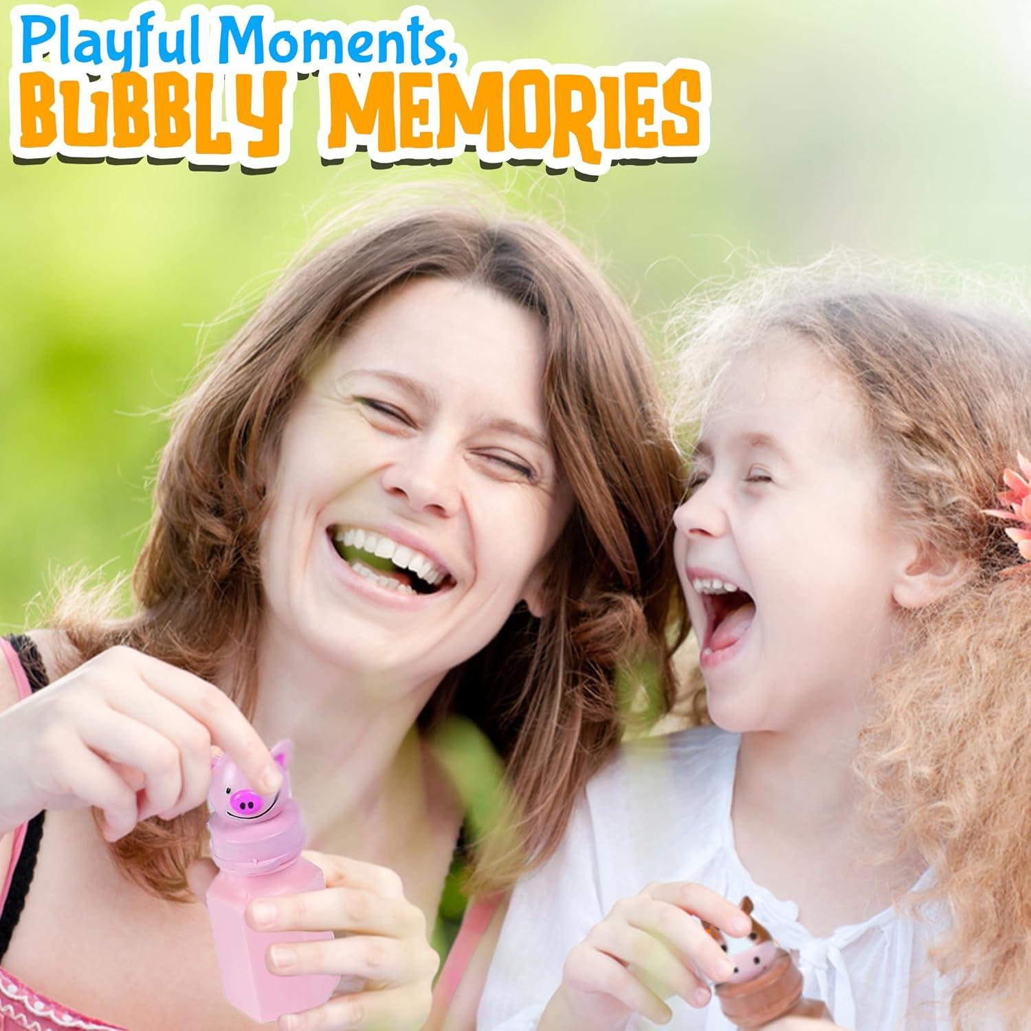 Botellas de Burbujas de Granja Fun Express - Juego de 12 Animales