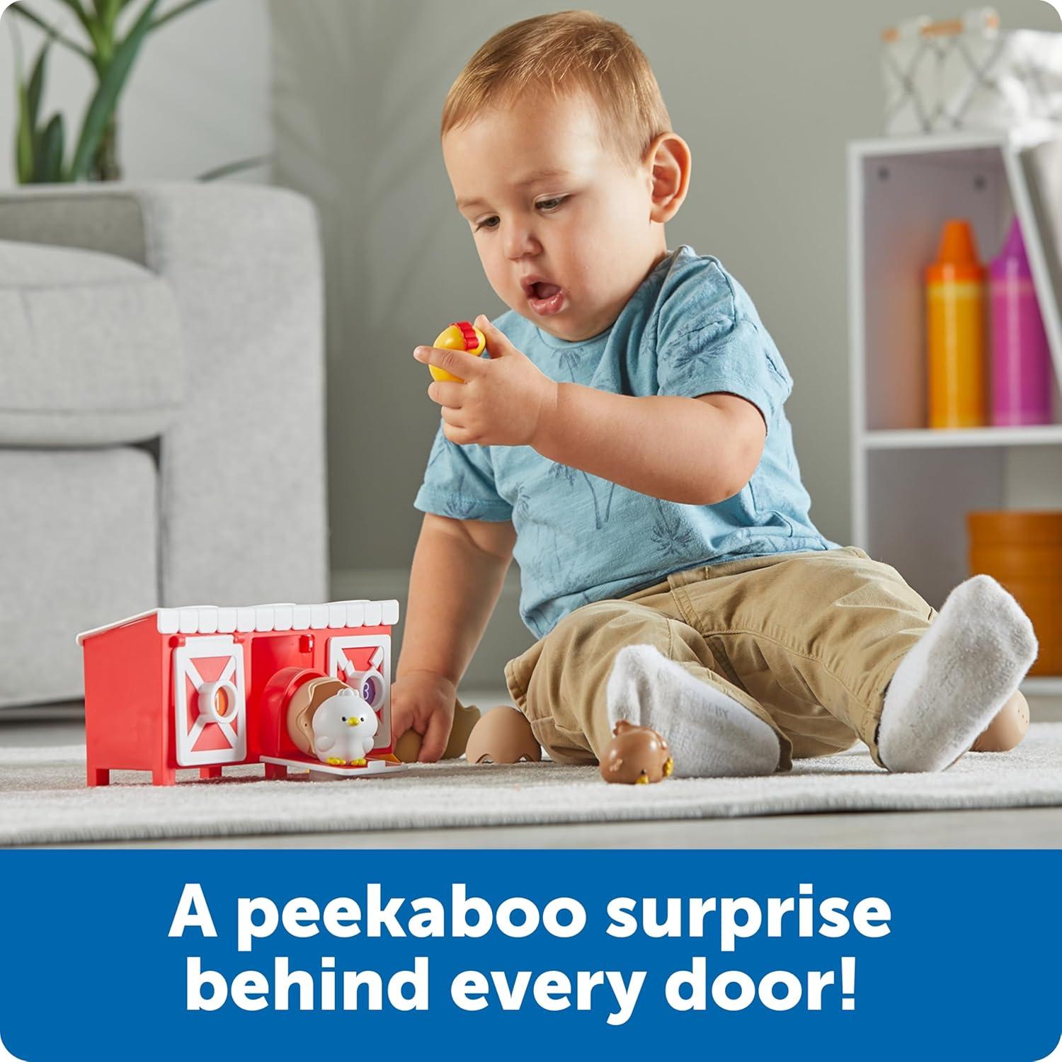 Coop de Pollos Peeksville Hide & Cheep - Juguete Sensorial para Niños