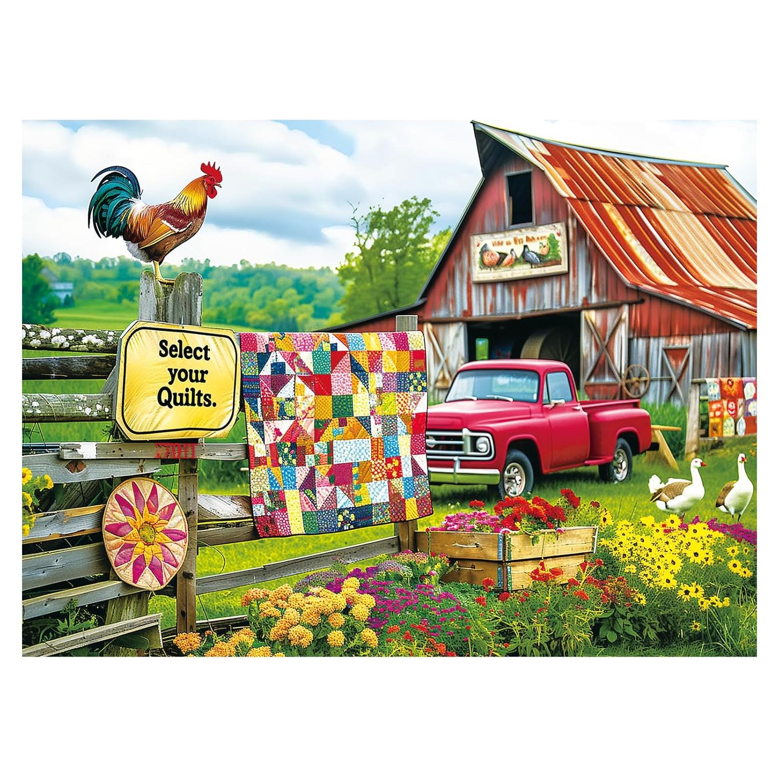 Rompecabezas de 300 Piezas Maiqufa Granja 52 x 30 cm