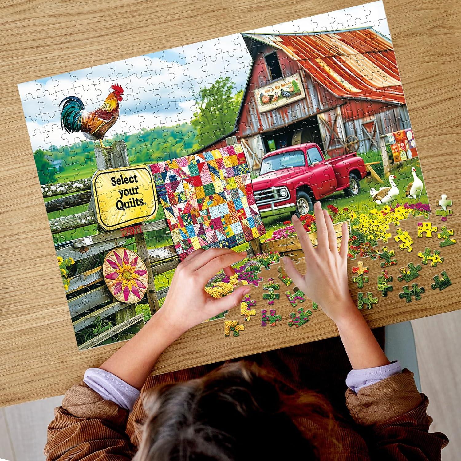 Rompecabezas de 300 Piezas Maiqufa Granja 52 x 30 cm