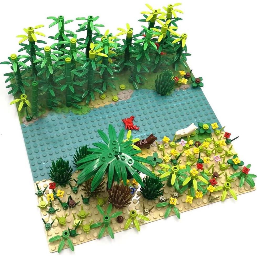 Juego de Construcción de Jardín Taken All - 580 Piezas