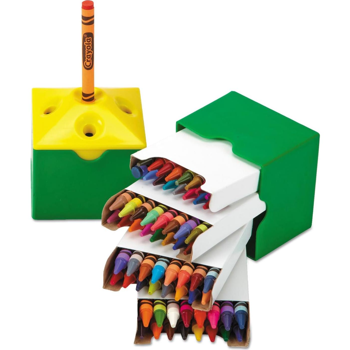 Set de Crayones de Cera Crayola 64 Colores Claspack