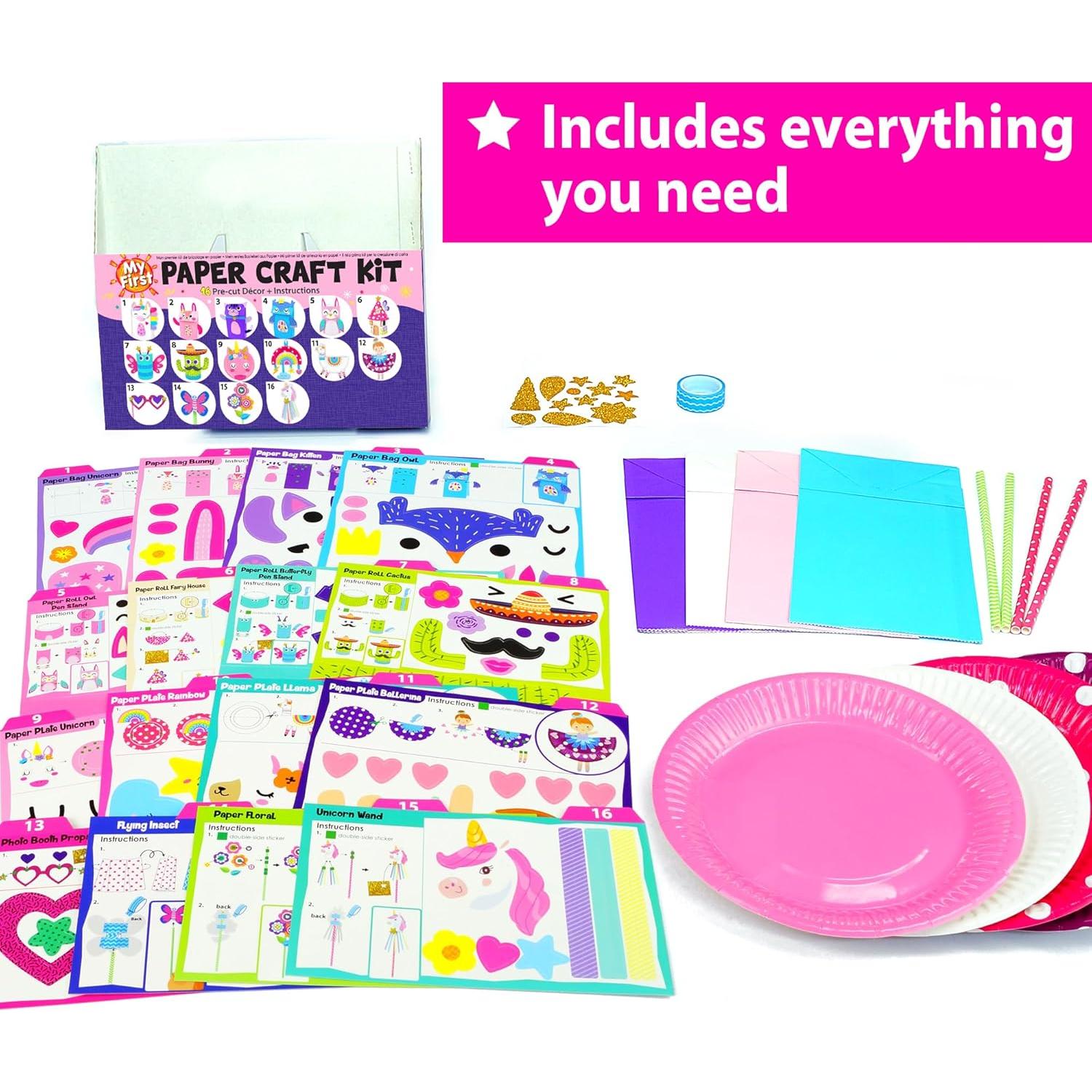 Kit de Manualidades KRAFUN Unicornio para Niños 3-8 Años