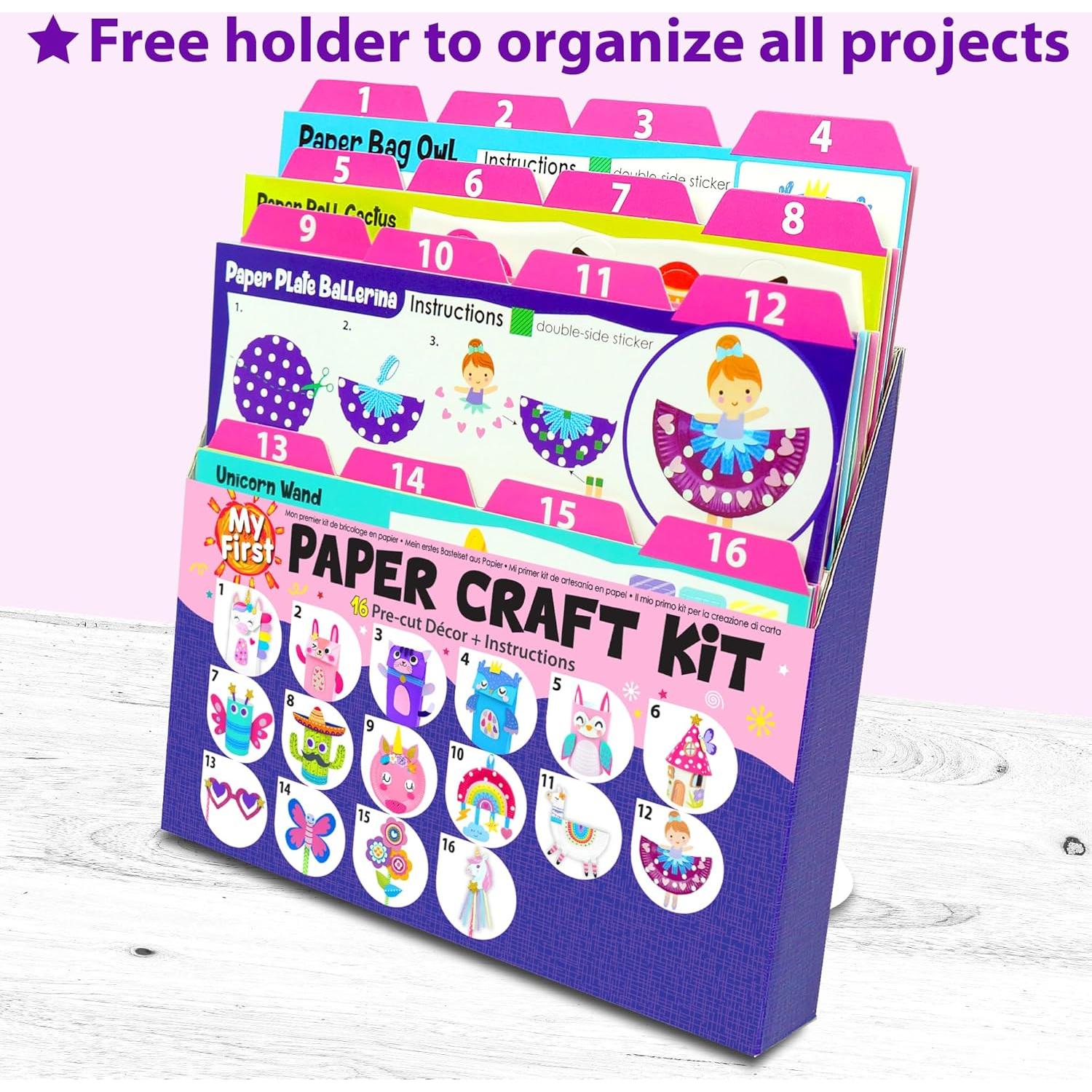 Kit de Manualidades KRAFUN Unicornio para Niños 3-8 Años