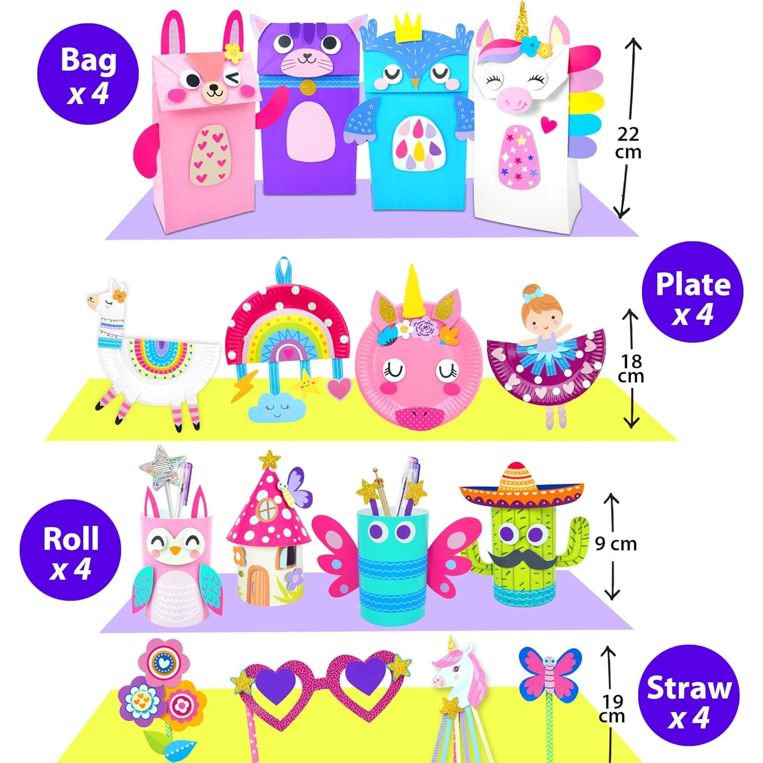 Kit de Manualidades KRAFUN Unicornio para Niños 3-8 Años