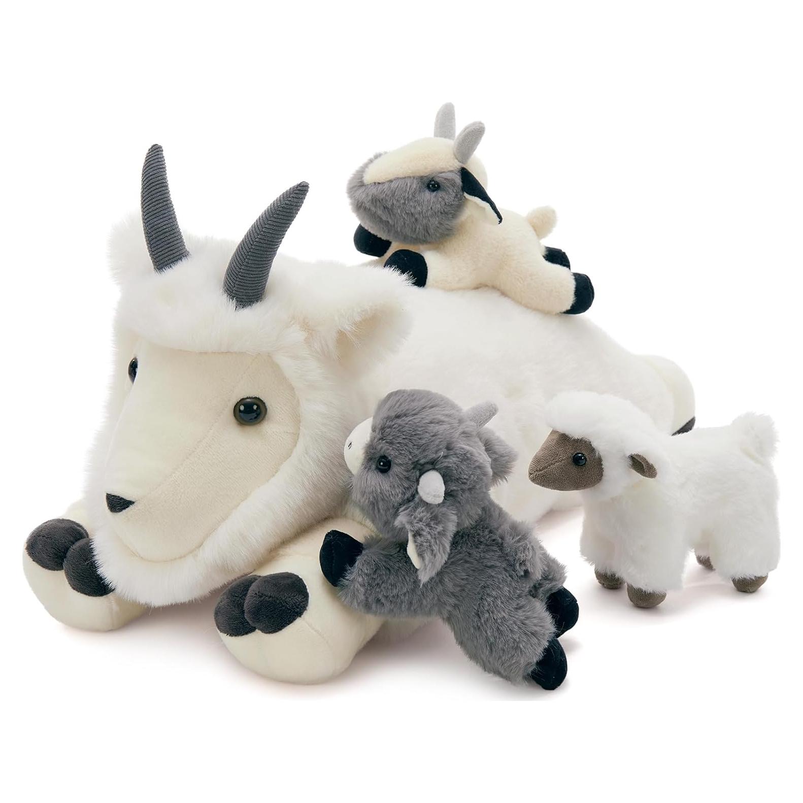 Juego de 4 Piezas de Cabra de Peluche Karister 45.72 cm