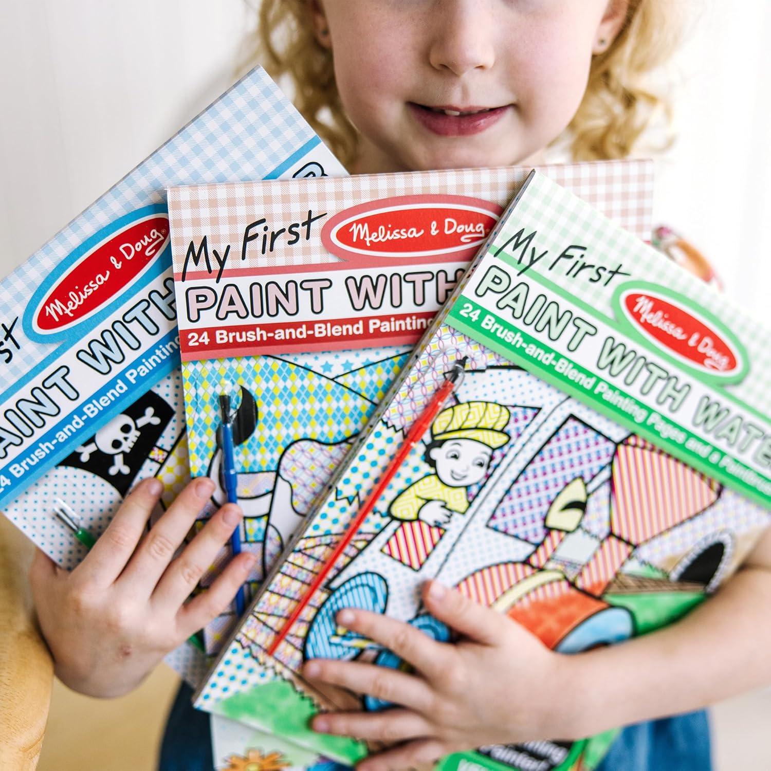 Blocs de Pintura con Agua Melissa & Doug - Animales y Vehículos