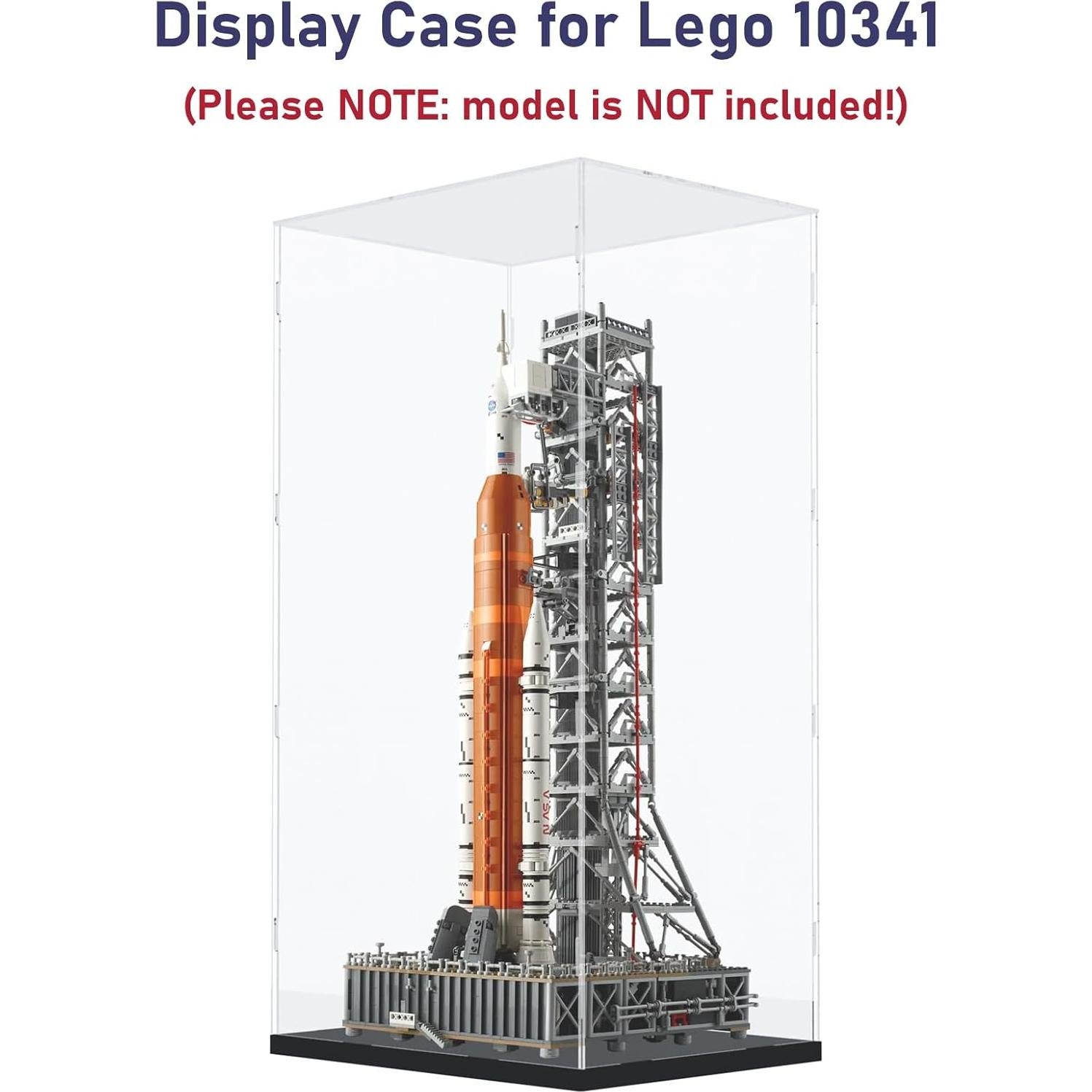 Caja de Exhibición Acrílica Choowin 40x30x75 cm Negra