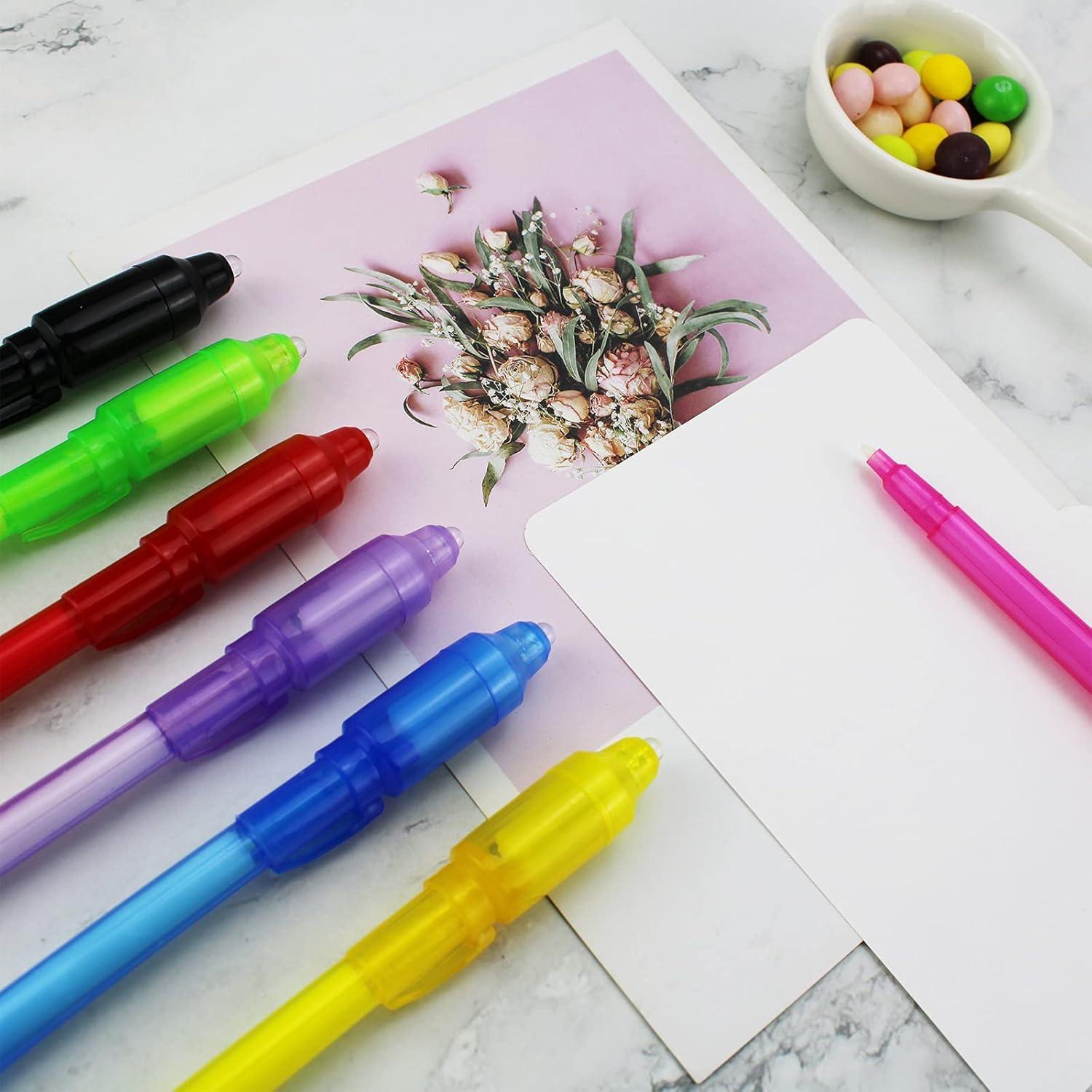 Bolígrafos de Tinta Invisible ZUNTENG - 7 Piezas para Niños