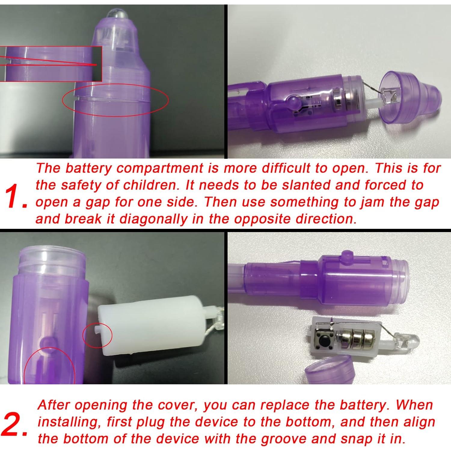 Bolígrafos de Tinta Invisible ZUNTENG - 7 Piezas para Niños