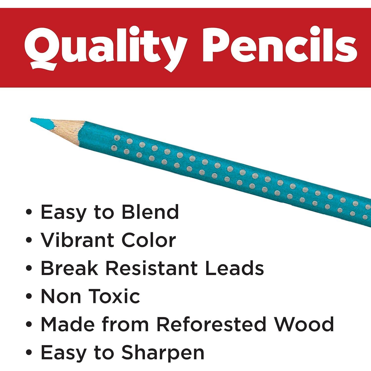 Lápices de Color Eco Faber-Castell - 12 Unidades Ergonómicos