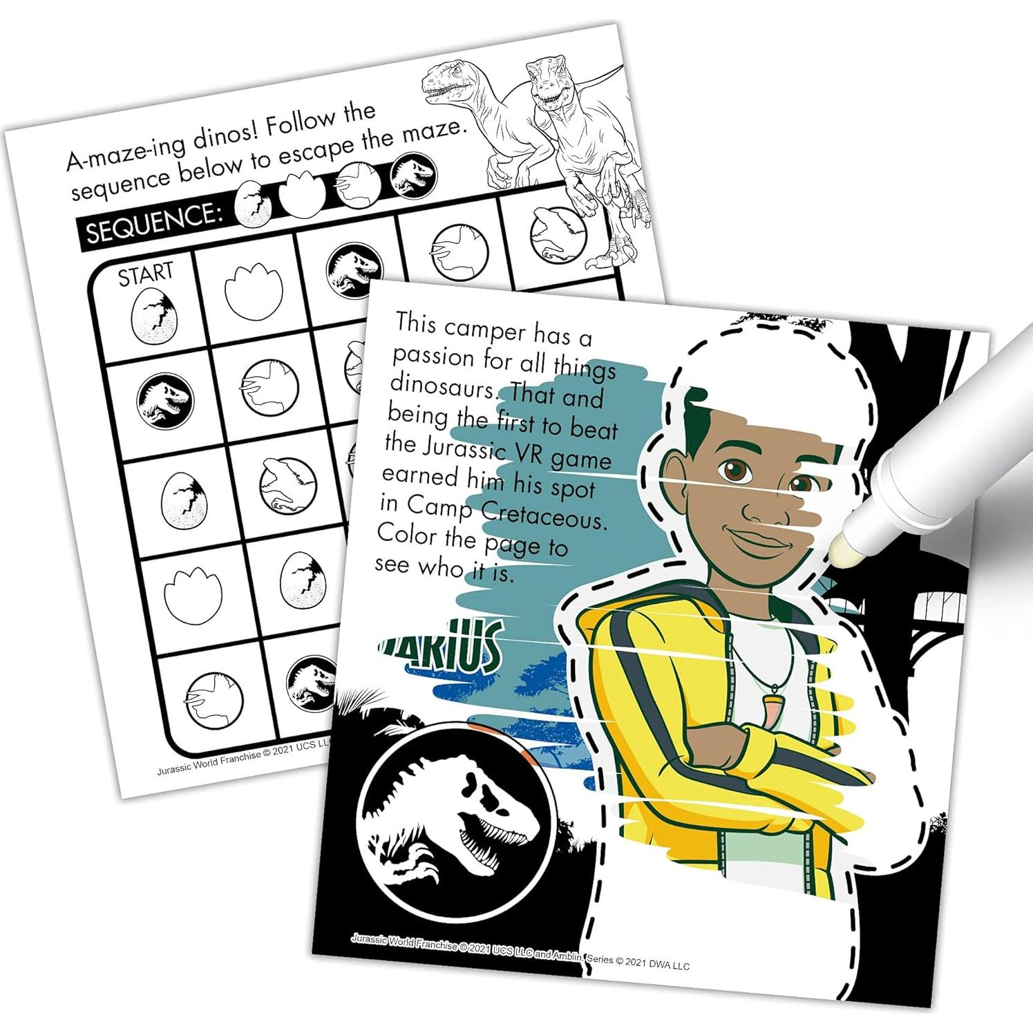 Libro para Colorear Bendon Jurassic World Camp Cretaceous