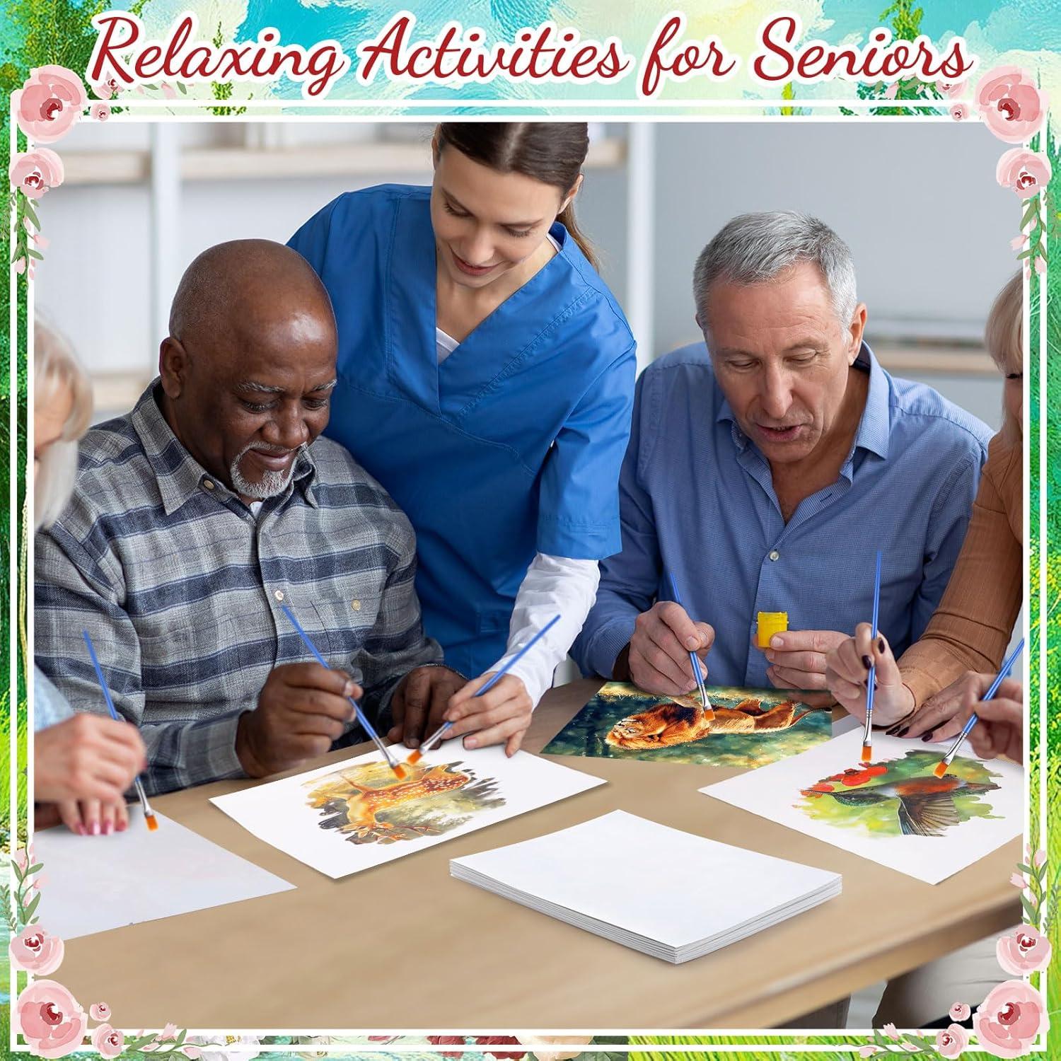 Set de Pintura con Agua Trandraft 24 Pcs Animales de Granja