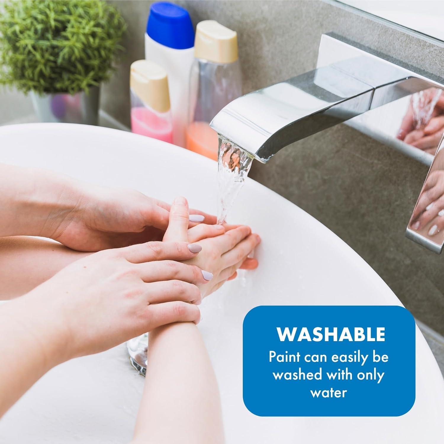 Pintura de Dedos Maped Mi Primera - 4 Colores Lavables 355ml