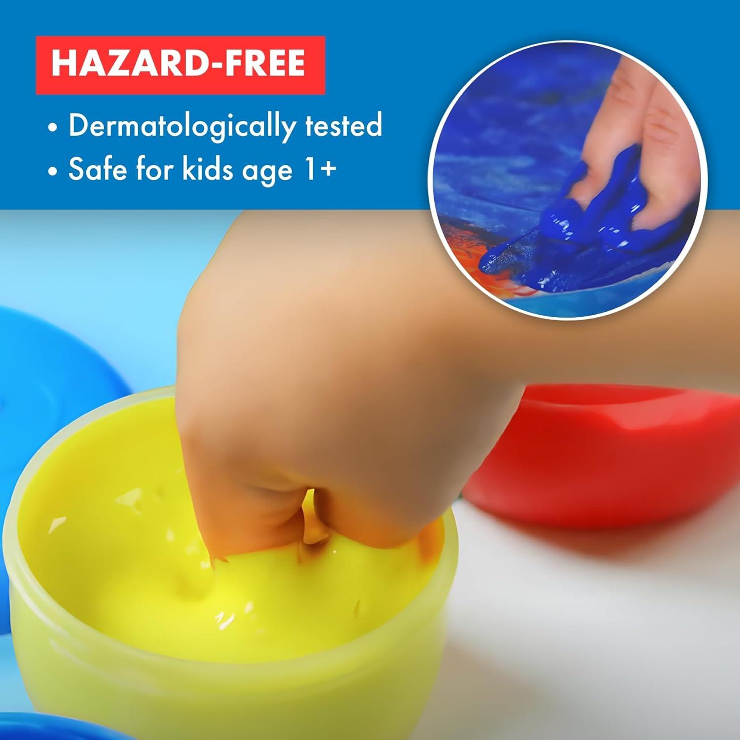 Pintura de Dedos Maped Mi Primera - 4 Colores Lavables 355ml