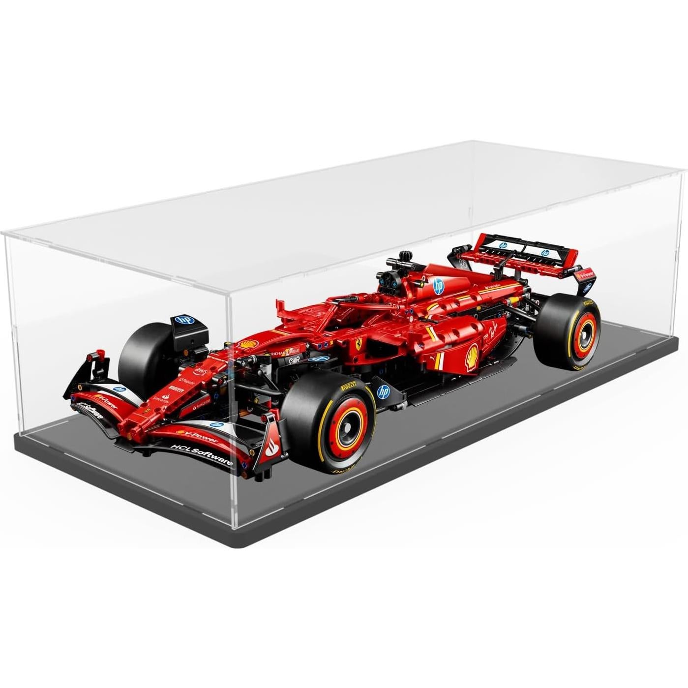Caja de Exhibición Acrílica Choowin para Lego F1 70x30x20 cm