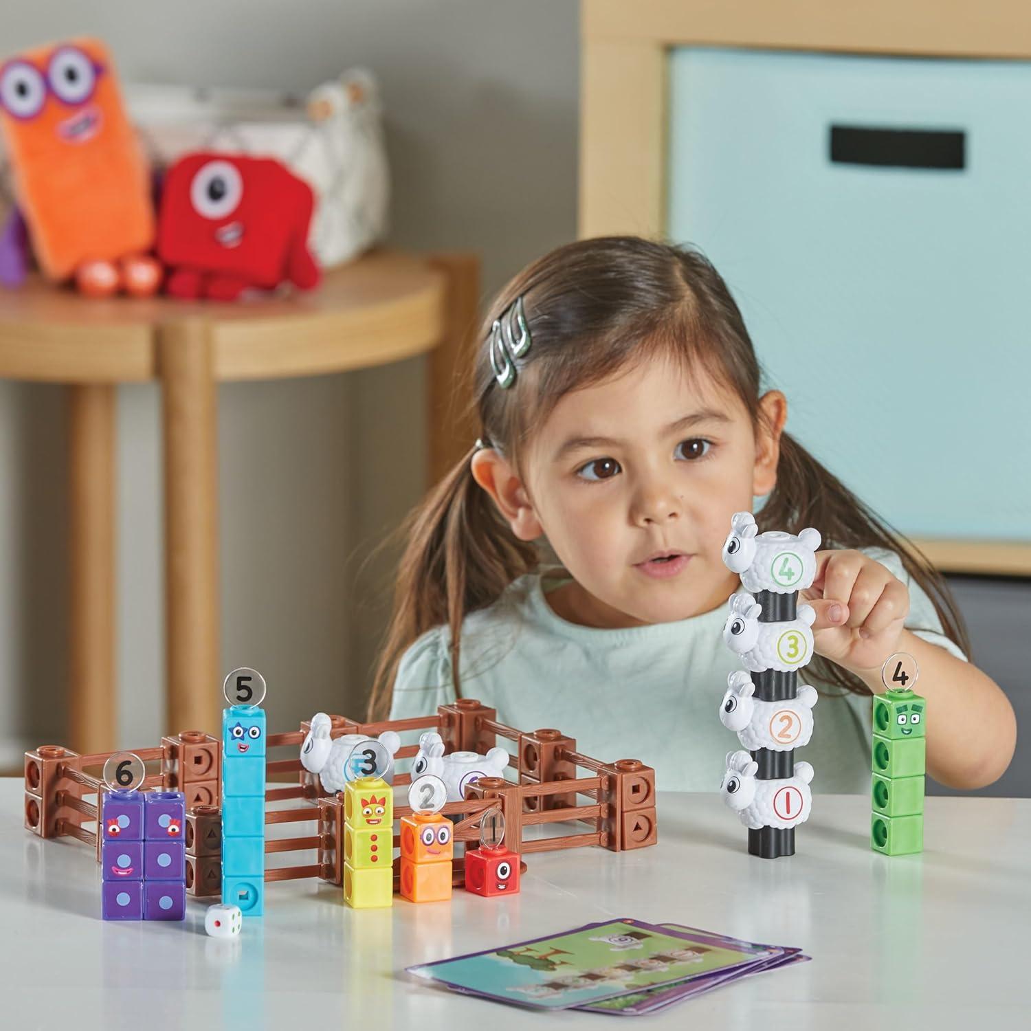 Conjunto de Actividades Granja de Ovejas Numberblocks - hand2mind