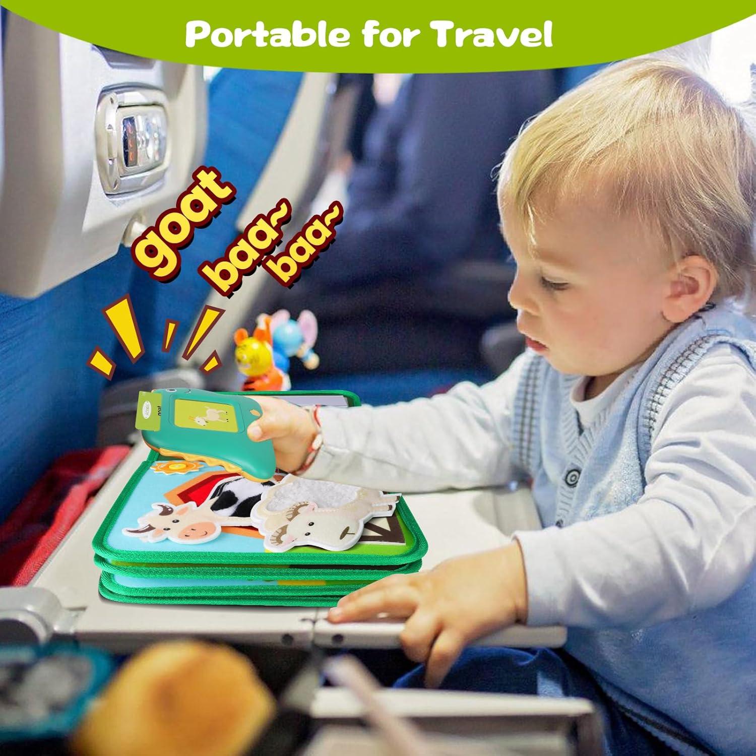 Libro Ocupado Granja Quanquer - Juguete Educativo 22.5 cm