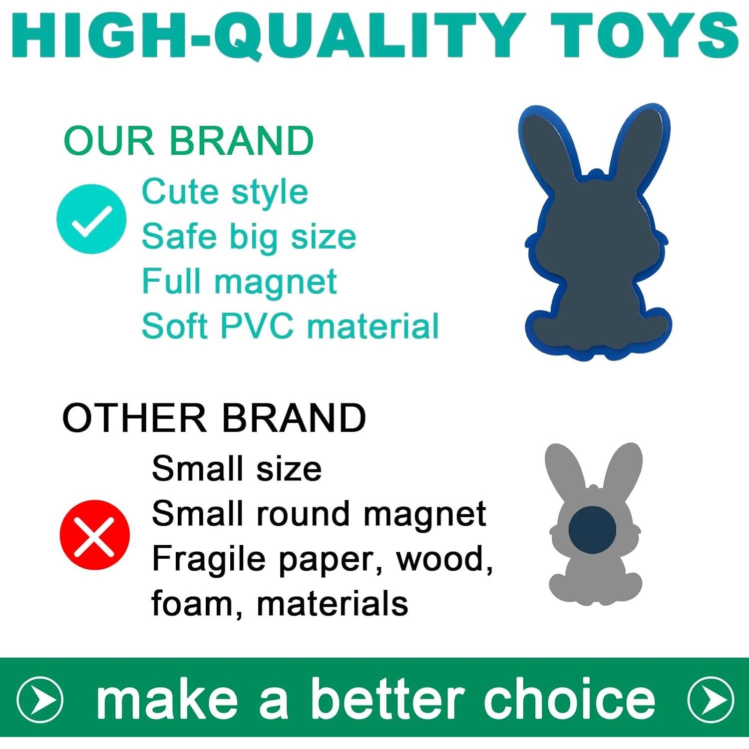 Imanes de Nevera para Niños HOMEDISIAC - Animales de Granja