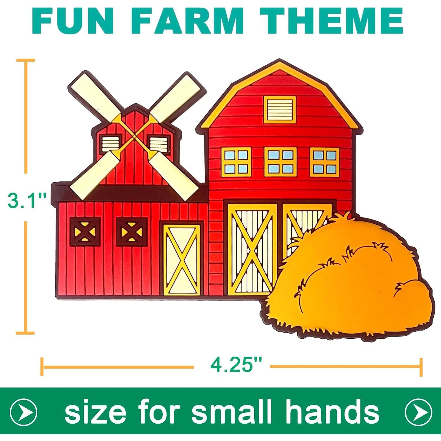 Imanes de Nevera para Niños HOMEDISIAC - Animales de Granja