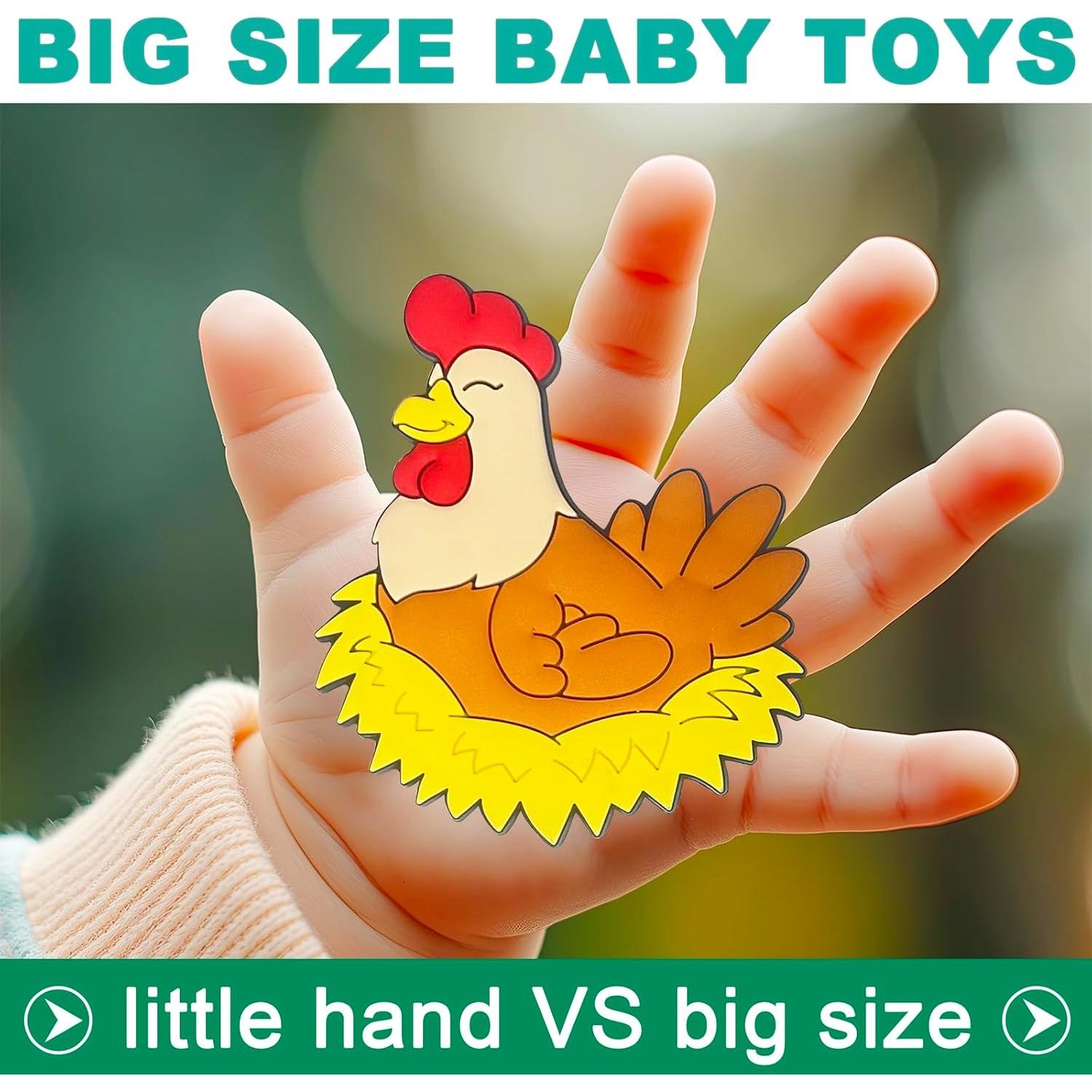 Imanes de Nevera para Niños HOMEDISIAC - Animales de Granja