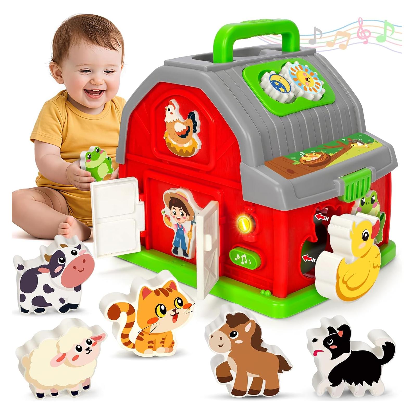 Juguete Musical de Granja Montessori Aigybobo 20x16cm