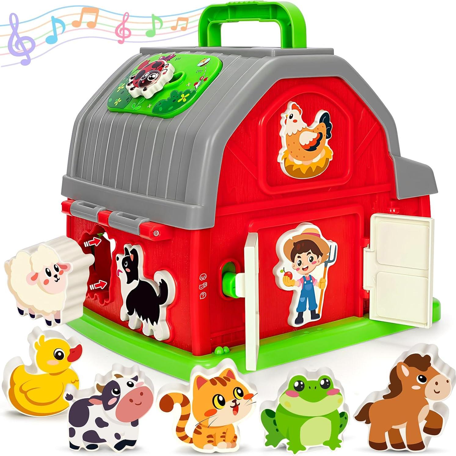Juguete Musical de Granja Montessori Aigybobo 20x16cm