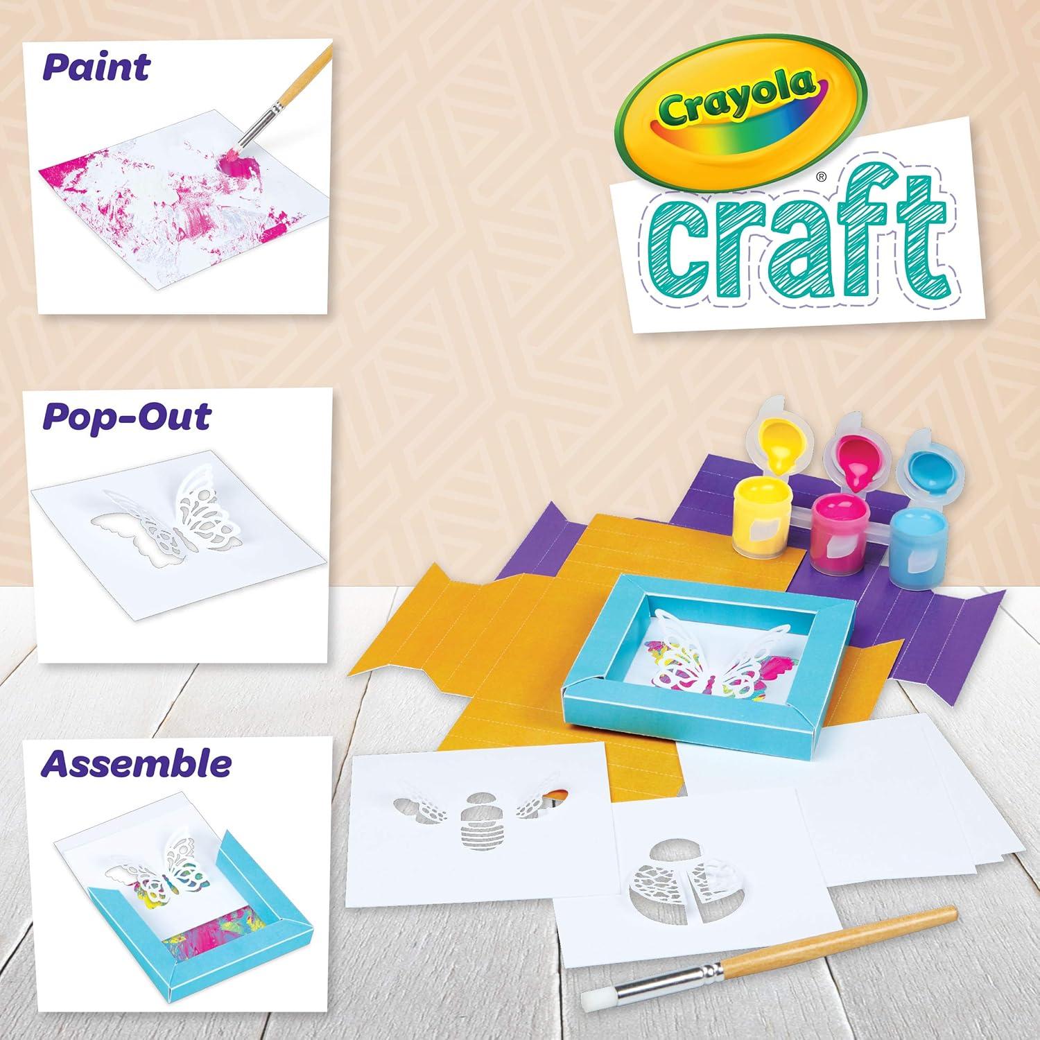 Kit de Manualidades Crayola - Marcos de Papel 3D Multi