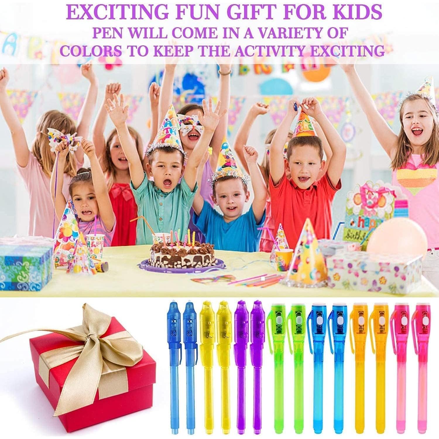 Bolígrafos Mágicos Invisibles iGeeKid 32 Paquete con Luz UV