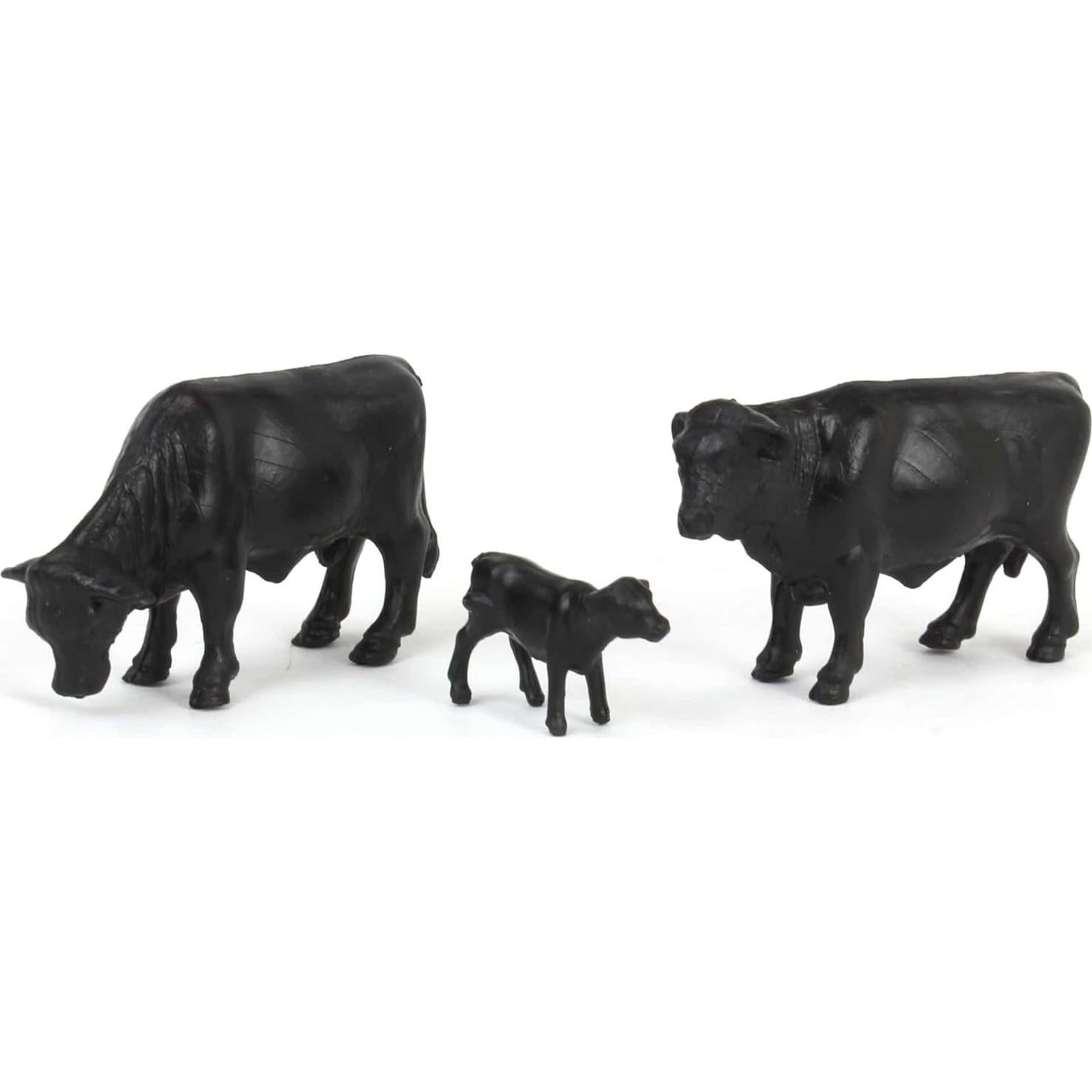 Paquete de 25 Vacas y Terneros Angus Negro ERTL