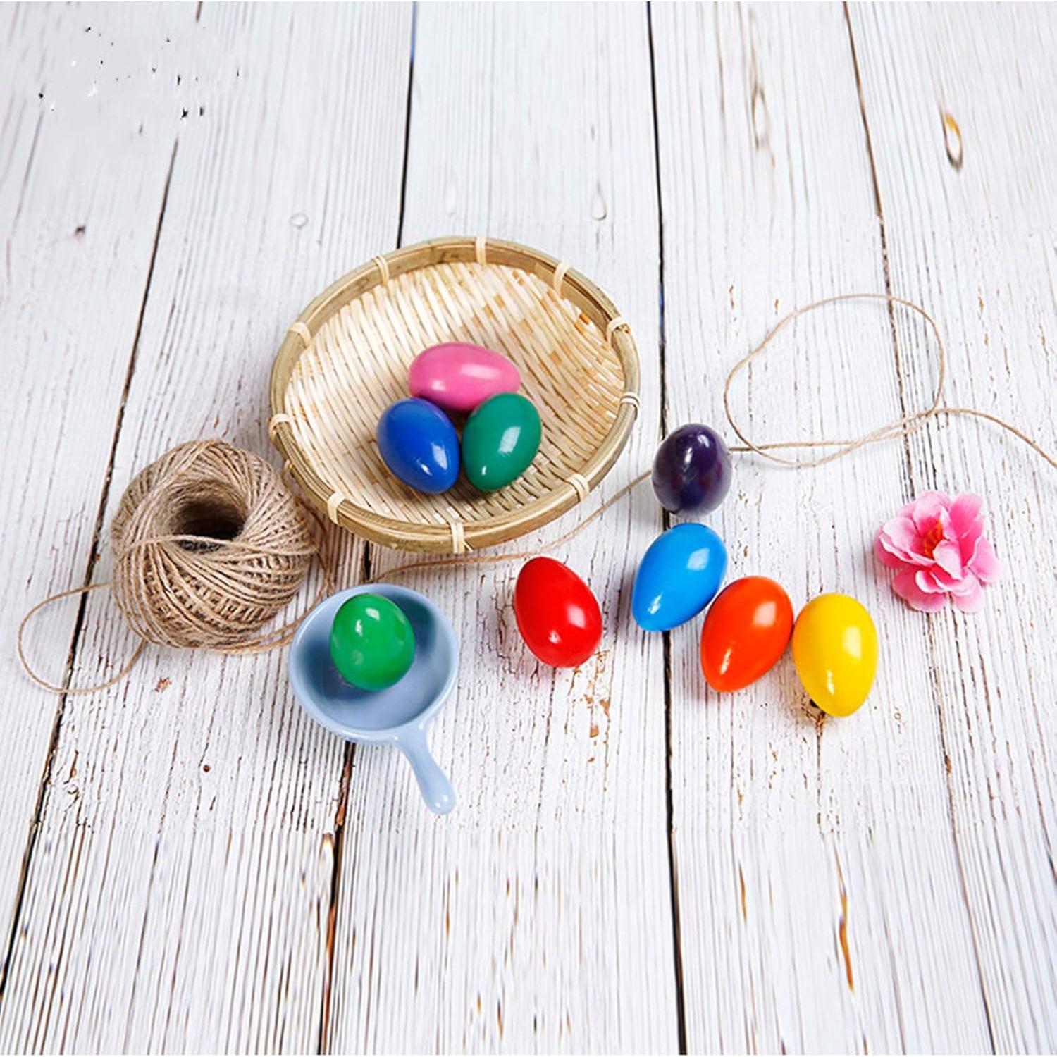 Crayones en forma de huevo AMINFUN 9 colores lavables para niños