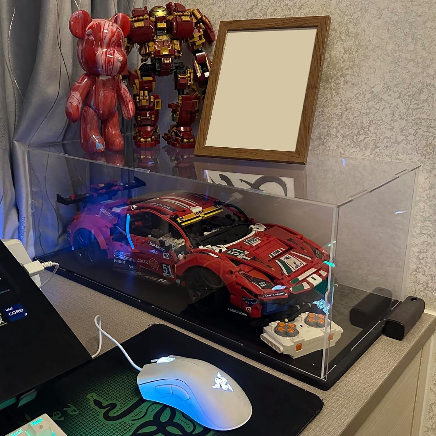 Caja de Exhibición Acrílica Choowin 60x30x20 cm para Lego