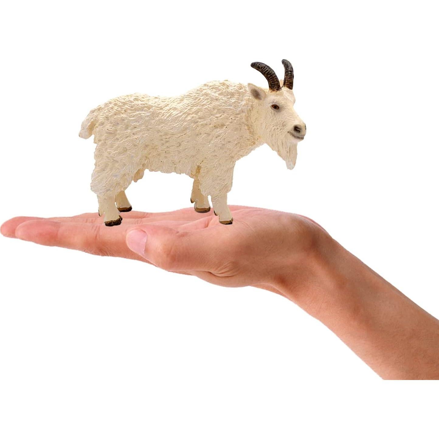 Set de 4 Figuritas de Cabra - Juguetes de Granja para Niños