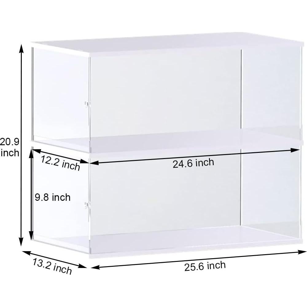 Caja de Exhibición Acrílica Choowin 2 Capas para Lego 65x33.5 cm