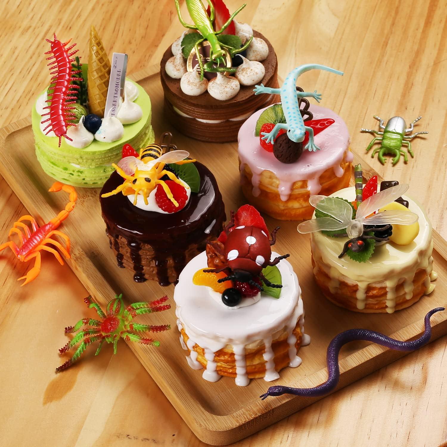 Paquete de 76 Mini Insectos de Plástico Yeonha Toys - Juguetes Realistas para Niños