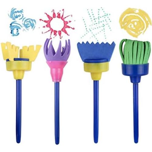 Juego de Pinceles de Pintura Lavables YallFairy 31 Piezas