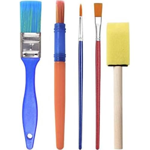 Juego de Pinceles de Pintura Lavables YallFairy 31 Piezas