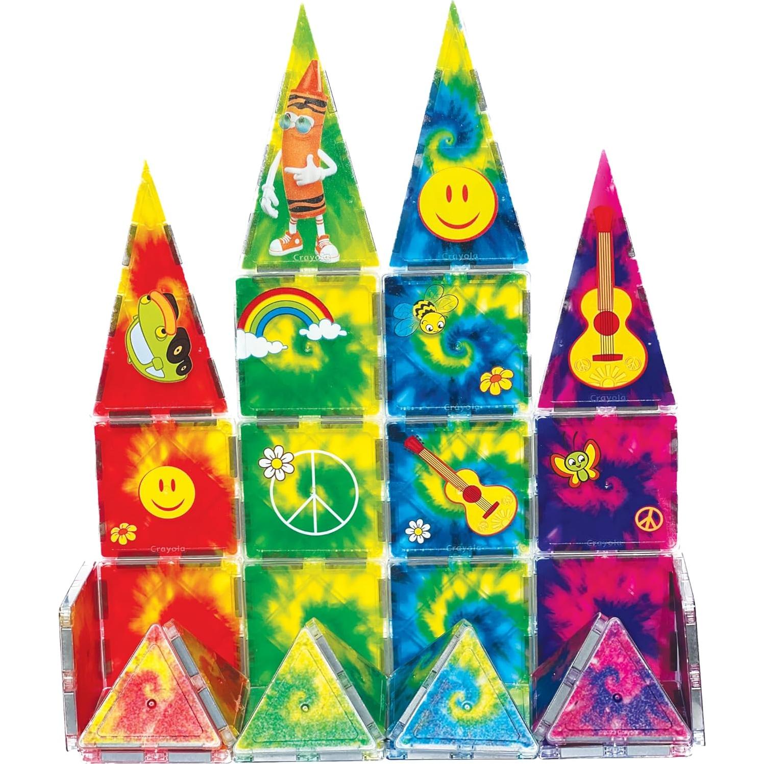 Set de Azulejos Magnéticos Crayola Tie-Die 40 Piezas
