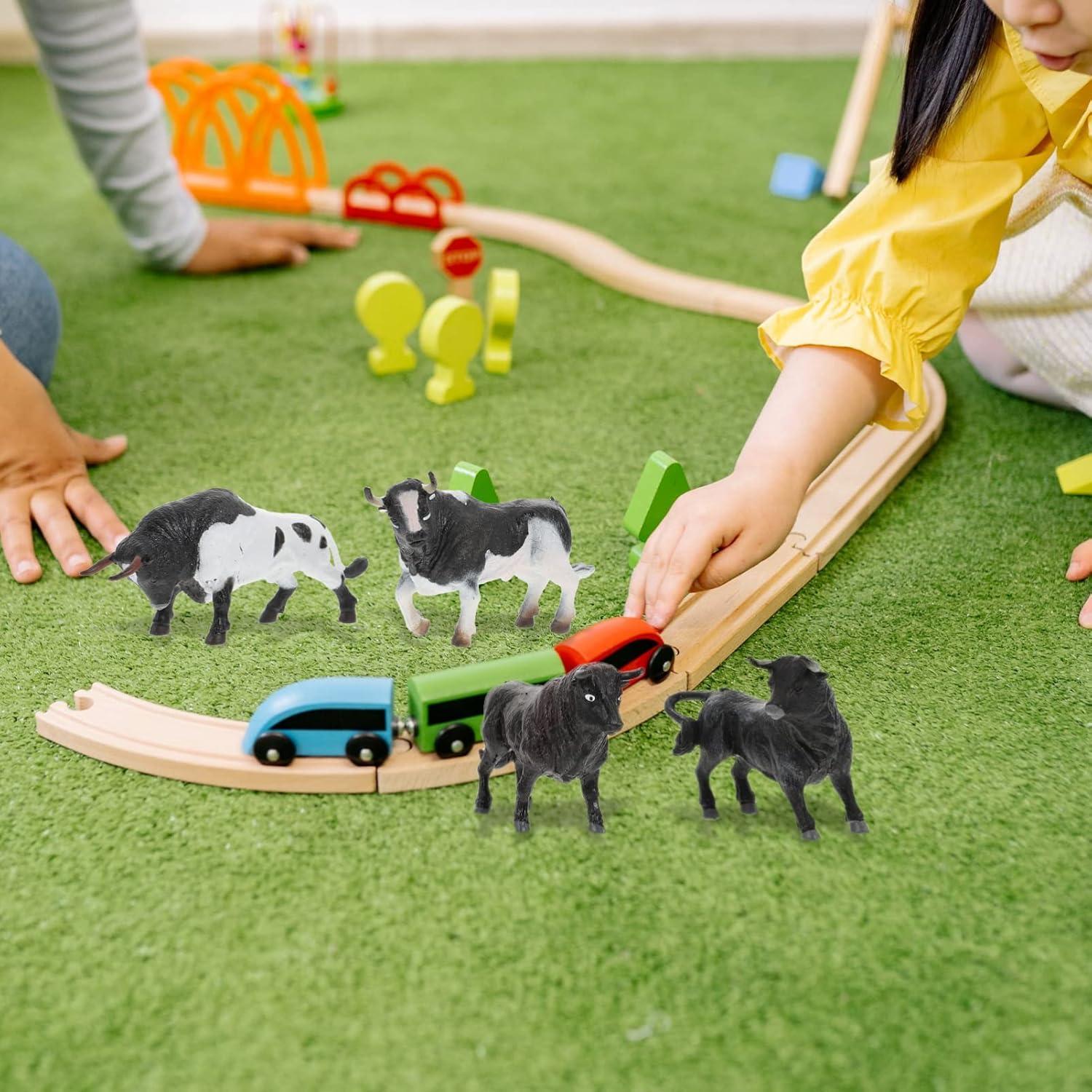 Juego de Figuras de Animales de Granja Toyvian - 4 Piezas