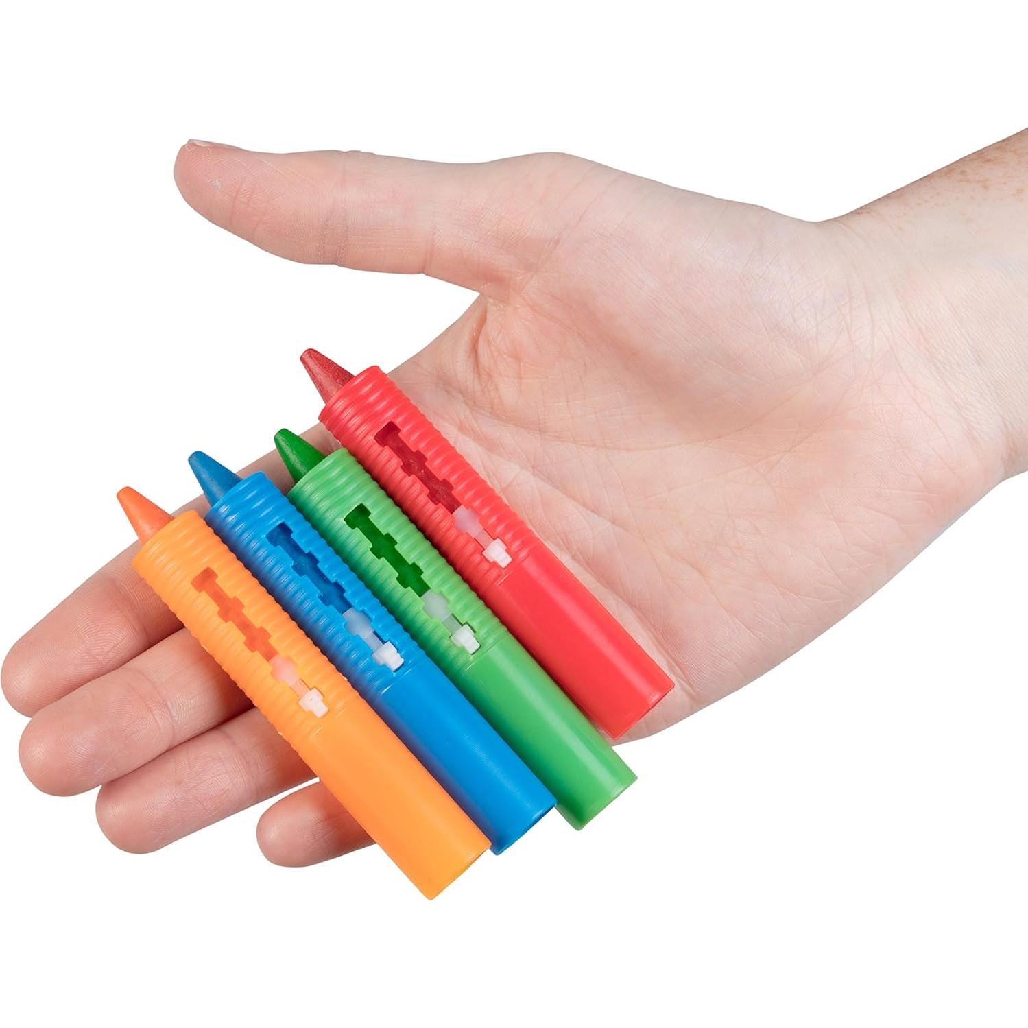 Crayones de Baño SCS Direct - 12 Colores No Tóxicos