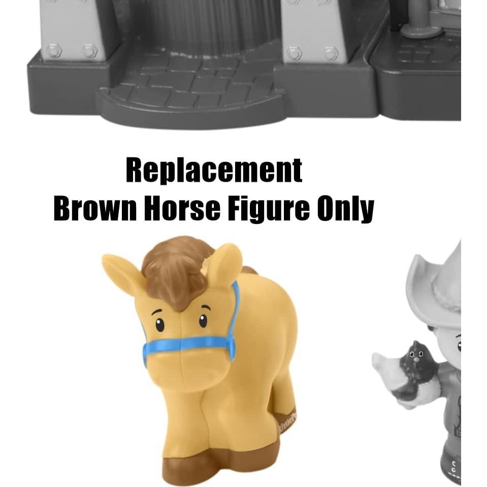 Figura de Caballo Marrón de Reemplazo Fisher-Price GLT78