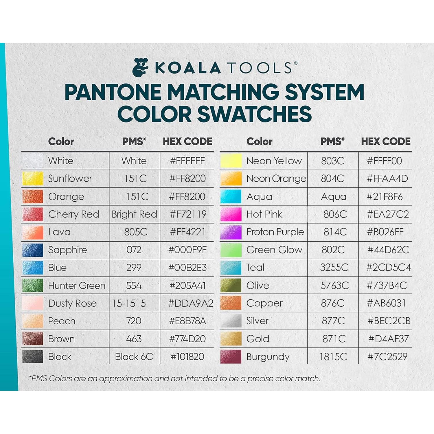 Lápices de Colores Bear Claw Koala Tools 24 Piezas Acuarelables