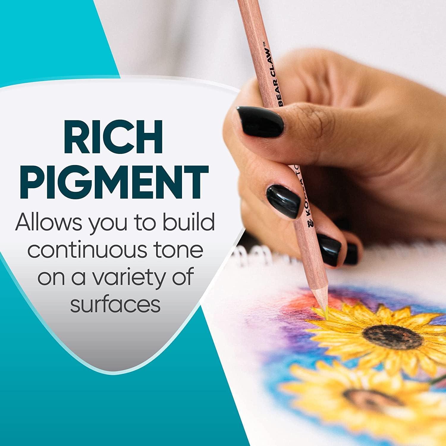 Lápices de Colores Bear Claw Koala Tools 24 Piezas Acuarelables