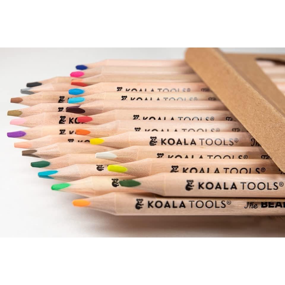 Lápices de Colores Bear Claw Koala Tools 24 Piezas Acuarelables