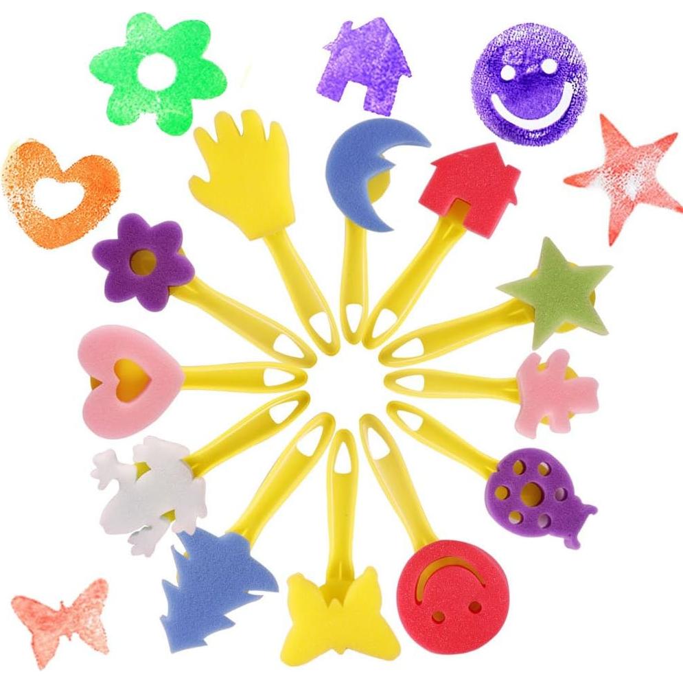 Set de Pintura para Niños EVNEED 29 Piezas con Delantal