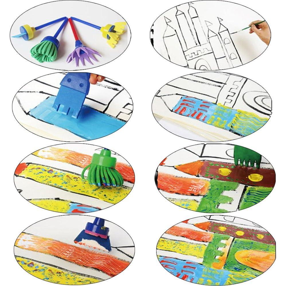 Set de Pintura para Niños EVNEED 29 Piezas con Delantal