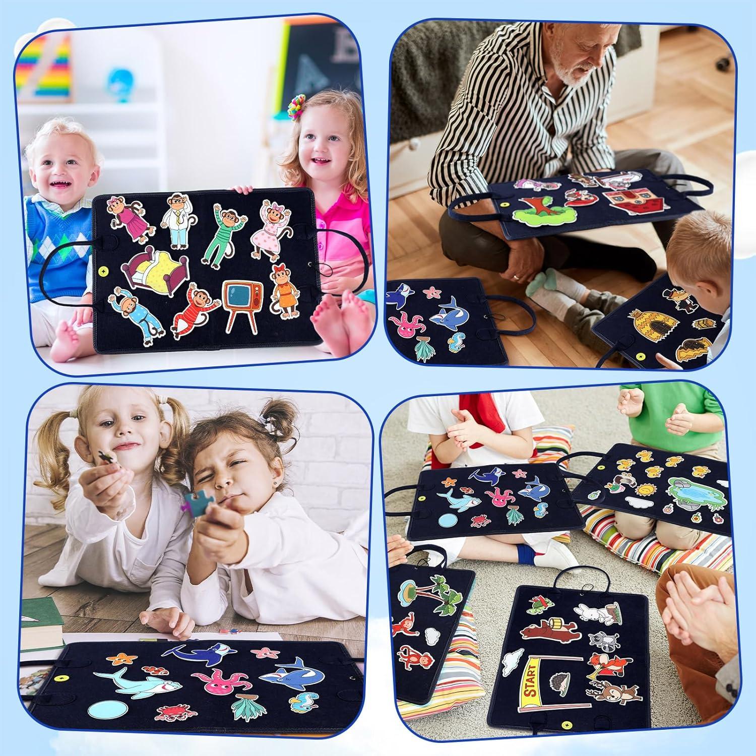 Conjunto de 12 Piezas de Fieltro Windkream Cuentos de Hadas