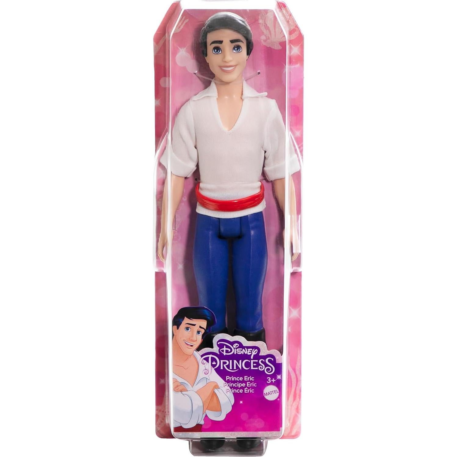 Muñeco Príncipe Eric Disney Mattel 33 cm Posable
